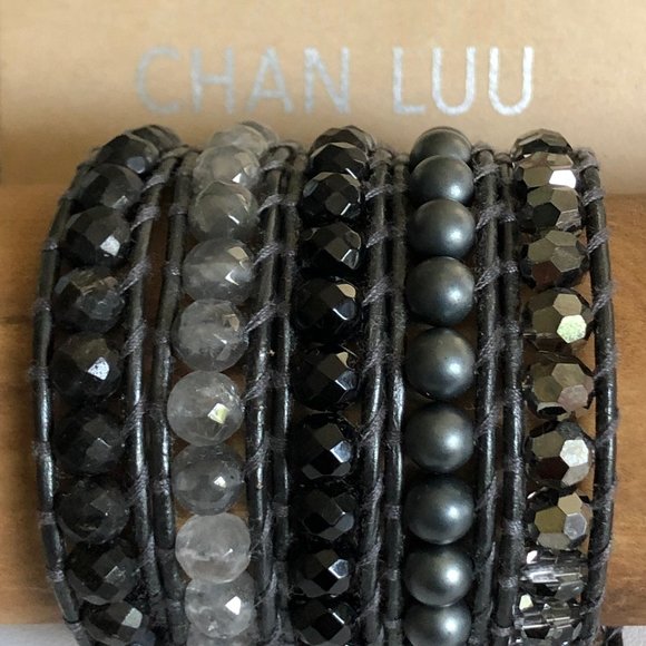 NWT Chan Luu Signature 5 Wrap Bracelet - Picture 4 of 10